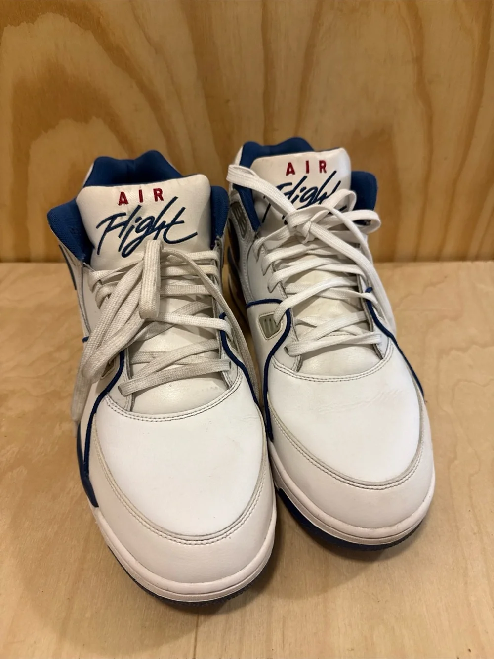 Nike Air Flight 89 CN5668-101 2020 Retro True Blue White Dark Royal Varsity Red